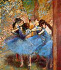 Famous Blue Paintings - Dancers in Blue
